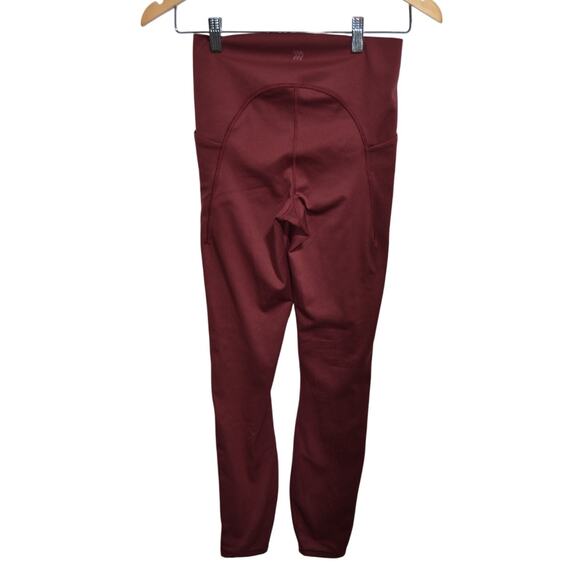 All In Motion Leggings Orange & Burgandy Size XS - Picture 3 of 10